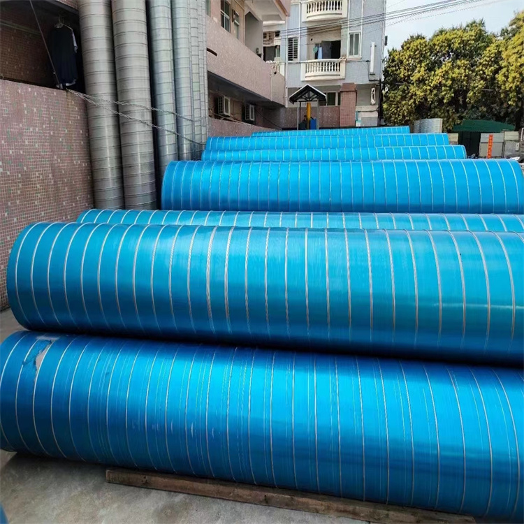 深圳通風(fēng)管道加工廠家承接車間廢氣螺旋風(fēng)管加工 除塵螺旋風(fēng)管安裝